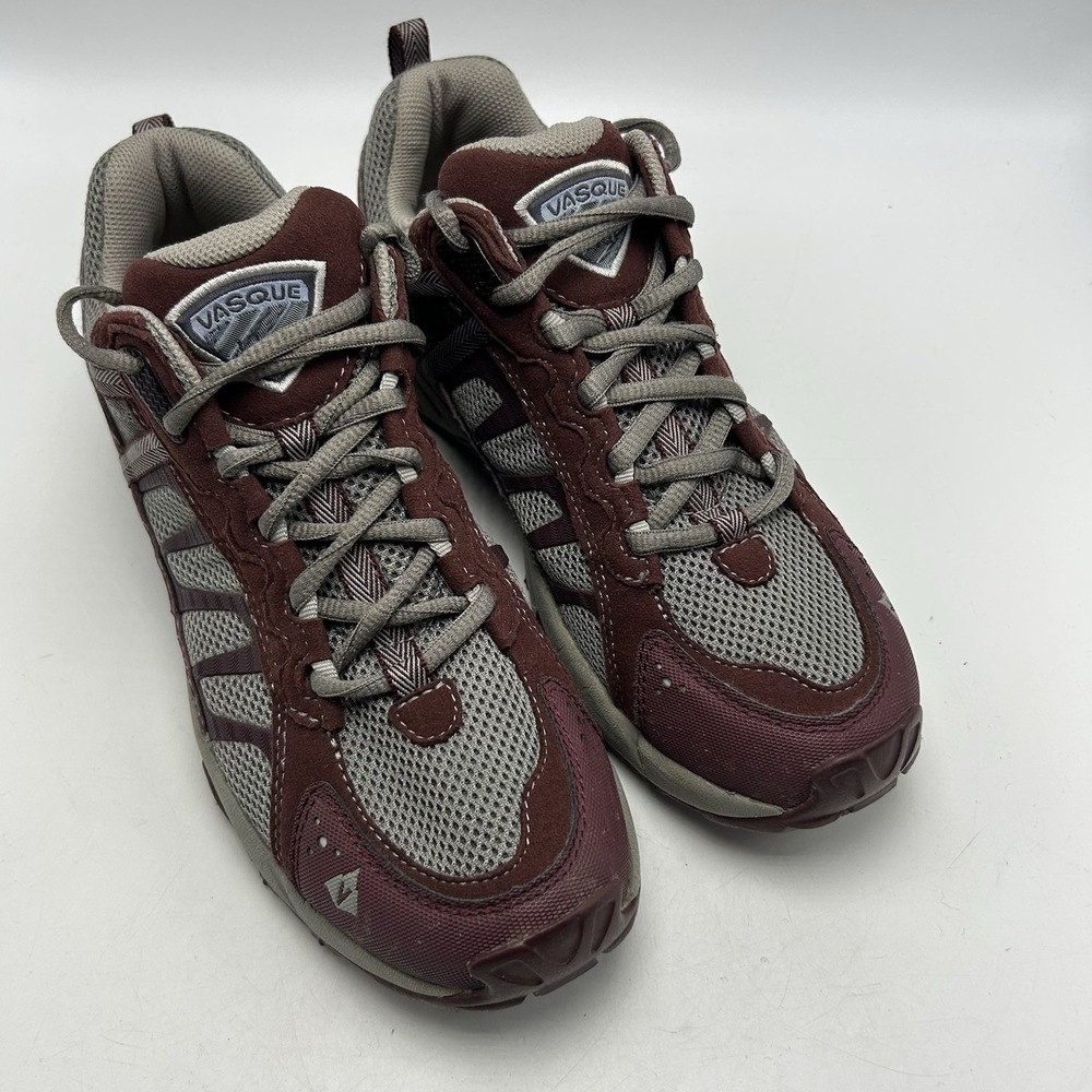 Vasque Hiking Shoes Womens 9.5 M Waterproof Gray 7577 Lace Up Outdoors